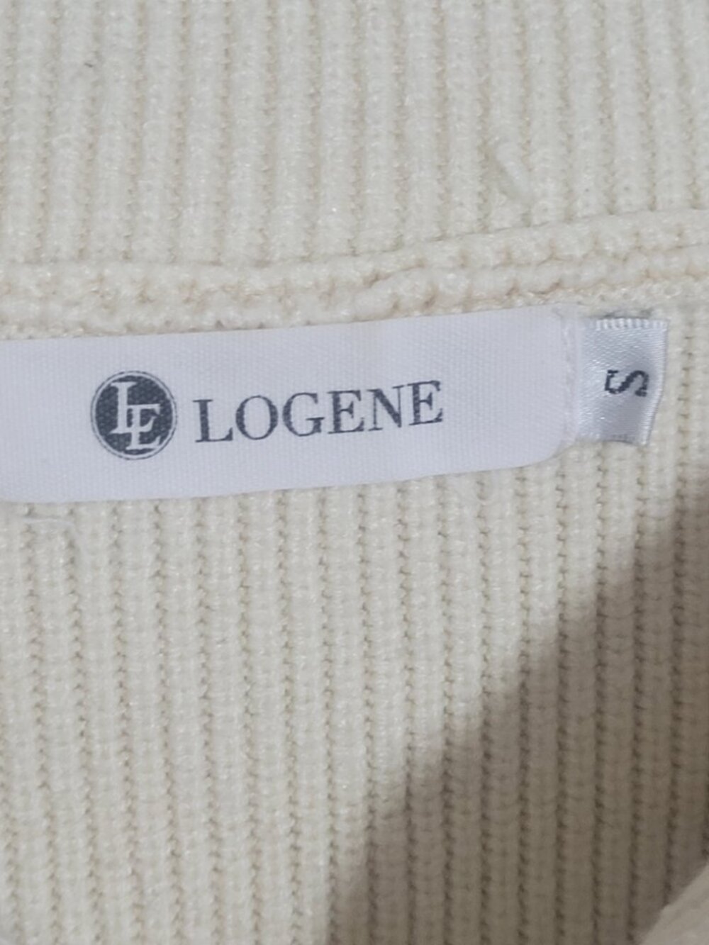 Logene Small Beige Sweater - Picture 5 of 5